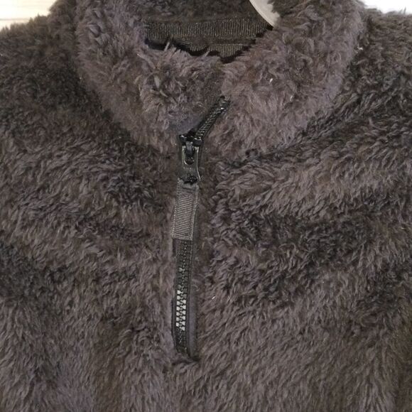 Little Girl Lightweight Fuzzy Pullover Jacket Coat Top - Picture 2 of 5